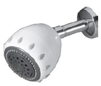 SF0501-SH-WH-5 - Deluxe Shower Head With Filter SF0501-SH-WH-5 - Deluxe Shower Head With Filter